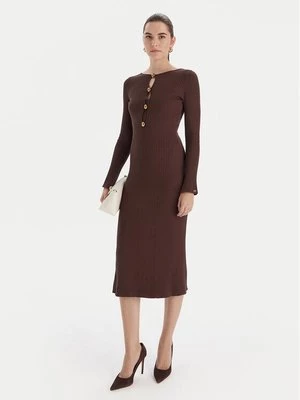 Obrázek produktu Marciano Guess Úpletové šaty 5BGK55 5891Z Hnědá Regular Fit