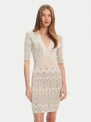 Obrázek produktu Marciano Guess Úpletové šaty 5YGK20 5877Z Béžová Slim Fit