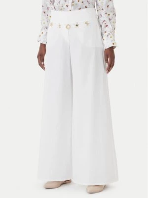 Obrázek produktu Marella Kalhoty z materiálu Gala 2613131122 Bílá Wide Leg