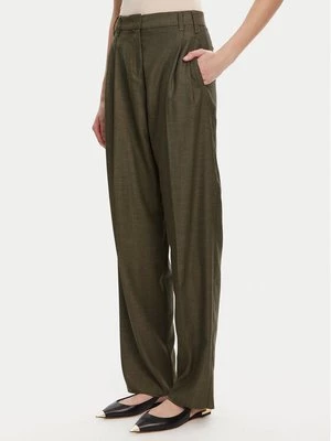 Obrázek produktu Marella Kalhoty z materiálu Hull 2523136161 Khaki Loose Fit