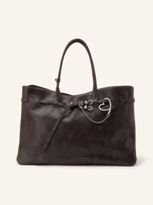 Obrázek produktu Marge Sherwood Taška Grandma Used Bag Xl tmavě hnědá / stříbrná