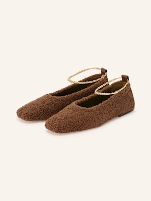 Obrázek produktu Maria Luca Baleríny Teddy Augusta hnědá