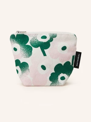 Obrázek produktu Marimekko Kosmetická Taštička Mini Unikko Häivähdys Kait bílá / zelená / světle růžová