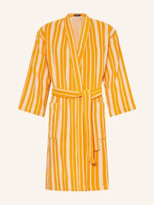 Obrázek produktu Marimekko Unisex Župan Raide tmavě žlutá / krémová