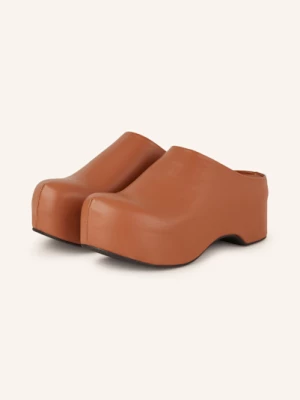 Obrázek produktu Marni Mules Na Platformě hnědá