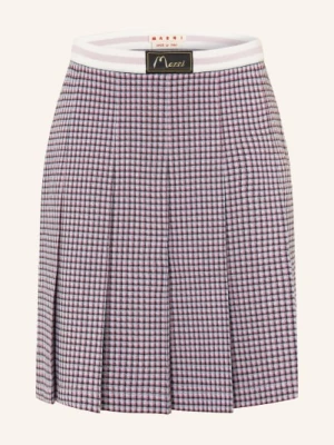 Obrázek produktu Marni Skládaná Sukně starorůžová / tmavě modrá / černá
