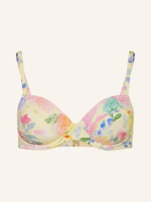 Obrázek produktu Maryan Mehlhorn Bikini Top S Kosticemi Floressence tmavě žlutá / světle růžová / zelená
