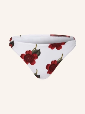 Obrázek produktu Maryan Mehlhorn Bikinové Kalhotky Brazilky The Bloom bílá / tmavě červená / tmavě zelená