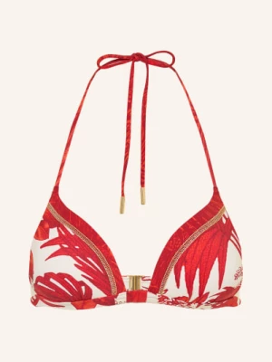 Obrázek produktu Maryan Mehlhorn Push-Up Bikiny Palmaria S Třpytivou Nití tmavě červená / zlatá / režná