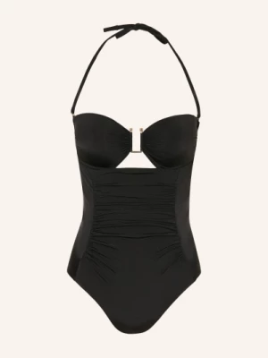 Obrázek produktu Max Mara Beachwear Bandeau Plavky Bchcurva S Výřezem černá