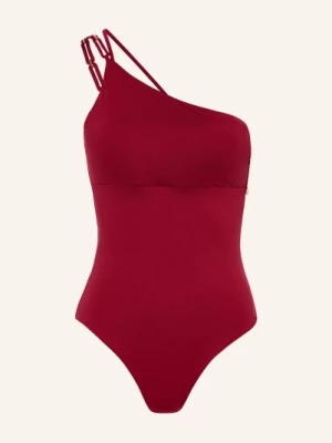 Obrázek produktu Max Mara Beachwear Jednoramenné Plavky Bchcappa tmavě červená