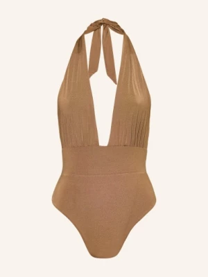 Obrázek produktu Max Mara Beachwear Plavky S Vázáním Za Krkem Bchcalle béžová