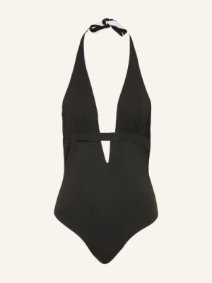 Obrázek produktu Max Mara Beachwear Plavky S Výstřihem Za Krkem Bchchenzia S Výřezem černá