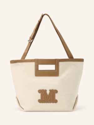 Obrázek produktu Max Mara Beachwear Plážová Taška Ecru režná / velbloudí