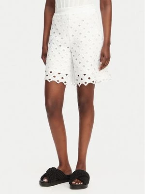 Obrázek produktu Max Mara Beachwear Šortky z materiálu Bchuguale 2616781039 Bílá Regular Fit