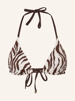 Obrázek produktu Max Mara Beachwear Trojúhelníkový Horní Díl Bikin Aurora černá / tmavě hnědá