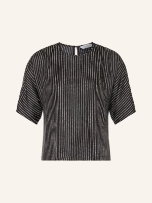 Obrázek produktu Max Mara Hedvábná Halenka Nordica S 3/4 Rukávem černá / bílá