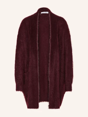 Obrázek produktu Max Mara Pletený Kardigan affetto1234 S Mohérem tmavě červená
