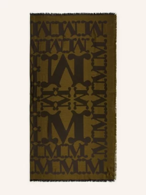 Obrázek produktu Max Mara Šátek Edro S Hedvábím khaki / tmavě zelená
