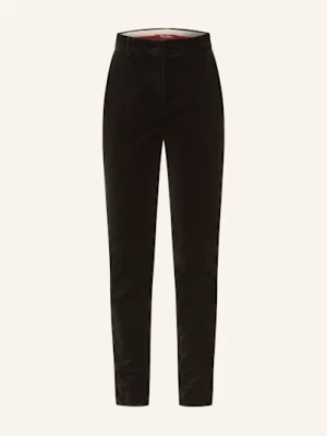 Obrázek produktu Max Mara Studio Sametové Kalhoty Neutro černá