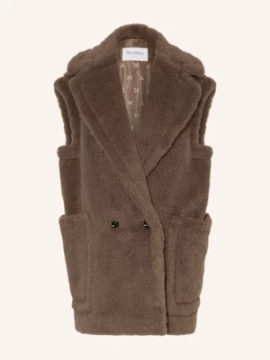 Obrázek produktu Max Mara Vesta Z Umělé Kožešiny Bormida S Alpakou hnědá