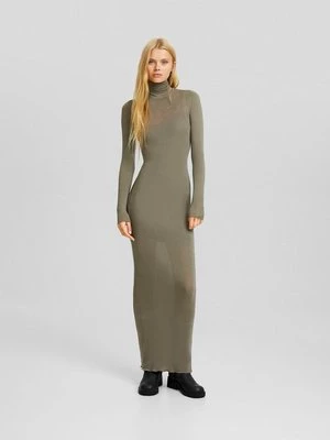 Obrázek produktu Maxi šaty Bershka khaki