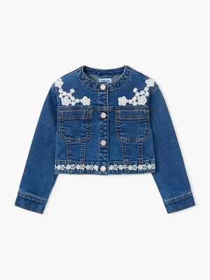 Obrázek produktu Mayoral Jeansová bunda 3453 Tmavomodrá Cropped Fit