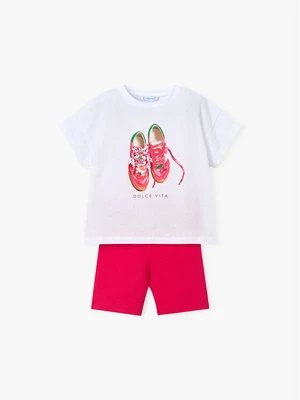 Obrázek produktu Mayoral Sada t-shirt a legíny 3731 Bílá Regular Fit