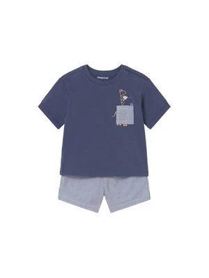 Obrázek produktu Mayoral Sada T-shirt a šortky 1228 Tmavomodrá Regular Fit