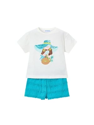 Obrázek produktu Mayoral Sada T-shirt a šortky 3231 Tyrkysová Regular Fit