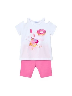 Obrázek produktu Mayoral Sada T-shirt a šortky 3708 Růžová Regular Fit
