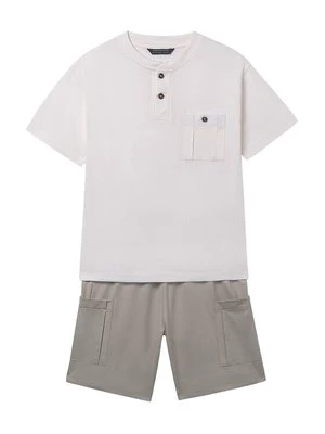 Obrázek produktu Mayoral Sada T-shirt a šortky 6686 Béžová Regular Fit