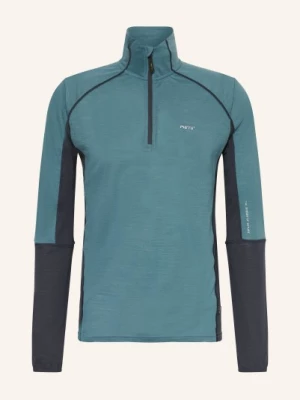 Obrázek produktu Me°Ru' Bunda Midlayer Slagelse S Merino Vlnou petrolejová