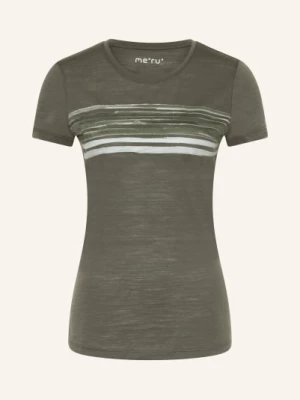 Obrázek produktu Me°Ru' Funkční Tričko Trelleborg khaki / světle šedá