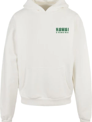 Obrázek produktu Merchcode Mikina 'Hawai'  tmavě zelená / bílá