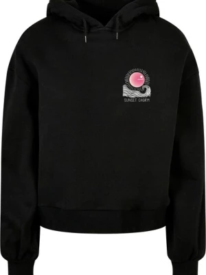 Obrázek produktu Merchcode Mikina 'Sunset Charm'  pink / černá / bílá