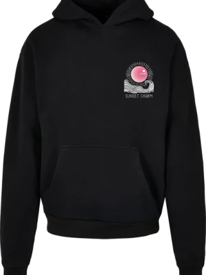 Obrázek produktu Merchcode Mikina 'Sunset Charm'  purpurová / černá / bílá