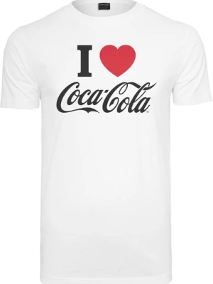 Obrázek produktu Merchcode Tričko 'Coca Cola I Love Coke'  červená / černá / bílá