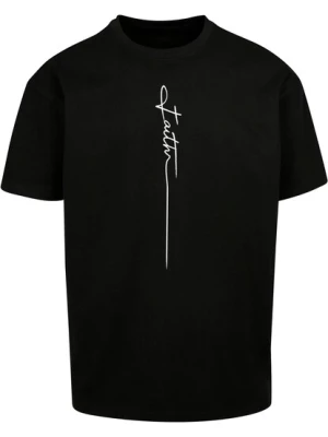 Obrázek produktu Merchcode Tričko 'Faith'  černá / bílá