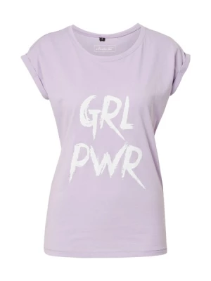 Obrázek produktu Merchcode Tričko 'Grl Pwr'  fialová / bílá