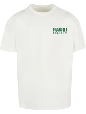 Obrázek produktu Merchcode Tričko 'Hawai'  zelená / barva vaječné skořápky