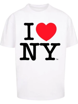 Obrázek produktu Merchcode Tričko 'I Love NY'  červená / černá / bílá