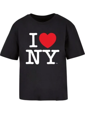 Obrázek produktu Merchcode Tričko 'I Love NY'  krvavě červená / černá / bílá
