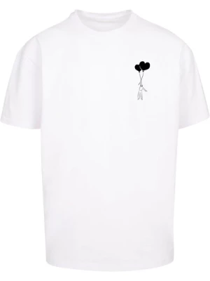 Obrázek produktu Merchcode Tričko 'Love In The Air'  černá / bílá