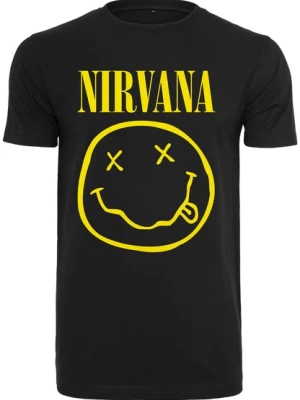 Obrázek produktu Merchcode Tričko 'Nirvana'  žlutá / černá