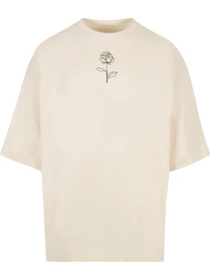 Obrázek produktu Merchcode Tričko 'Spring - Rose'  černá / barva bílé vlny