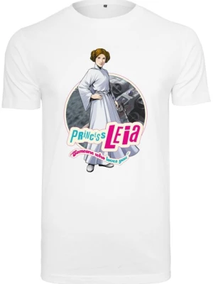 Obrázek produktu Merchcode Tričko 'Star Wars Leia'  mix barev / bílá
