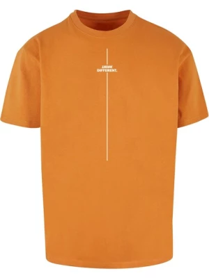 Obrázek produktu Merchcode Tričko 'Think Different'  oranžová / bílá