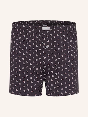 Obrázek produktu Mey Boxerky Série Minimal Paisley tmavě šedá / hnědá / bílá