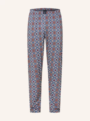 Obrázek produktu Mey Pyžamové Kalhoty Série Elegant Pattern modrá / tmavě červená
